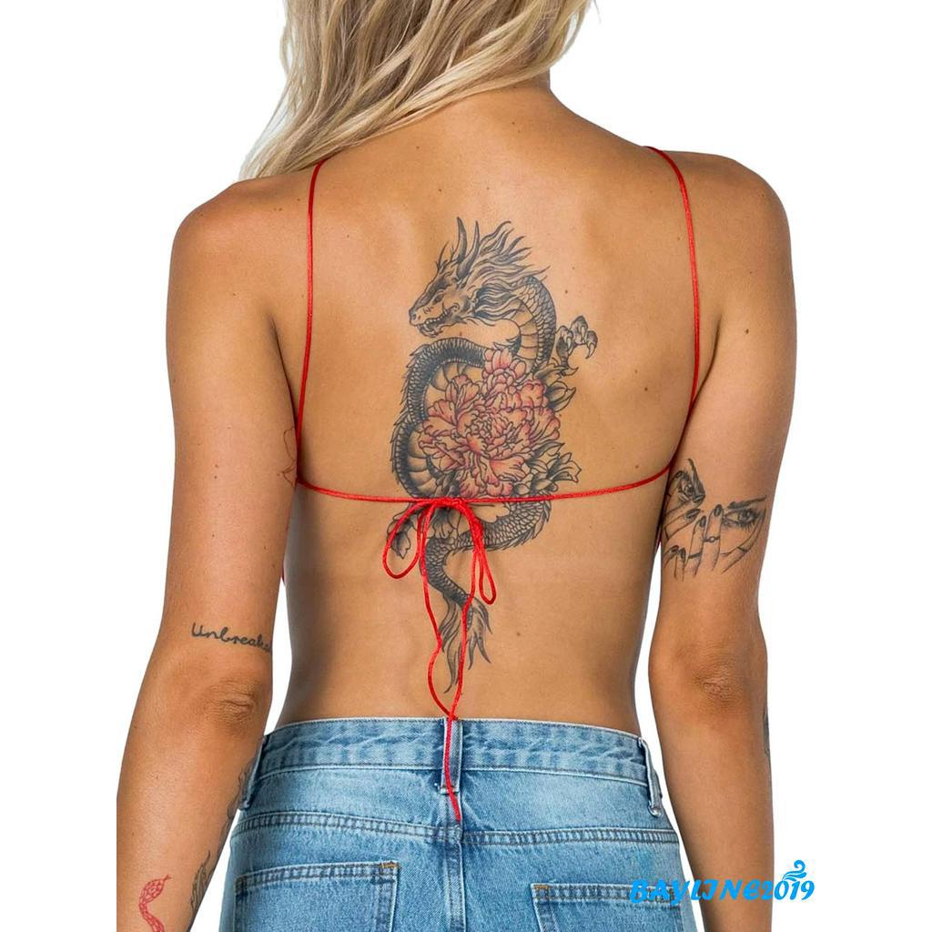 Áo Lửng Hai Dây Hở Lưng Quyến Rũ Dành Cho Nữ