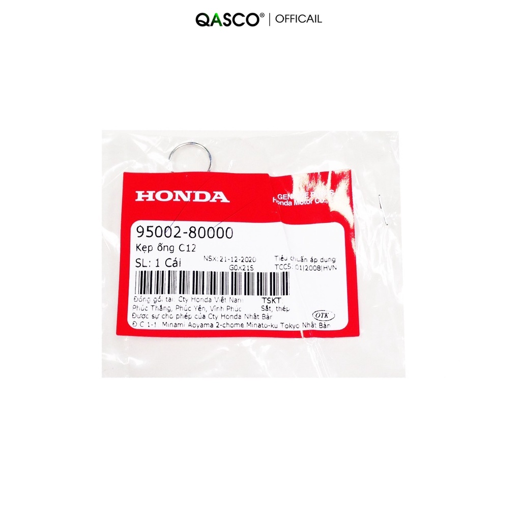 Kẹp ống HONDA C12 dùng cho nhiều xe (9500280000)
