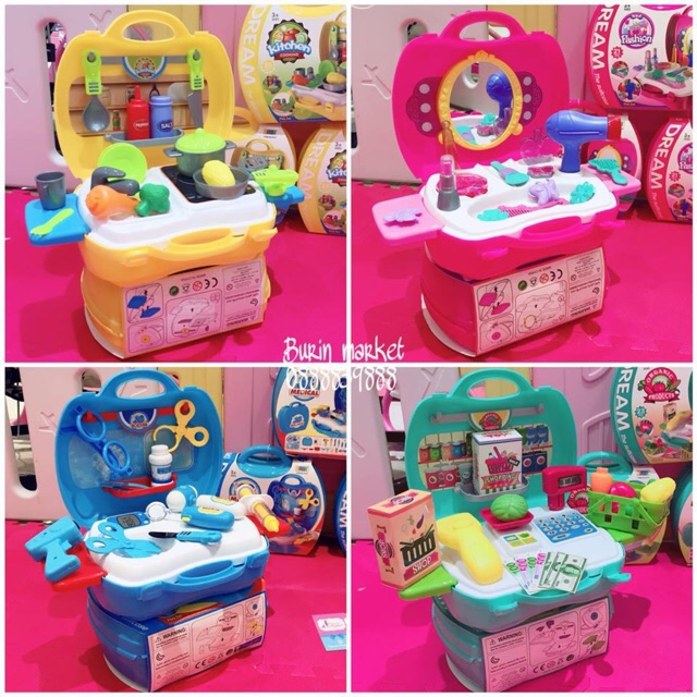 Vali trang điểm cho bé Bowa 8228