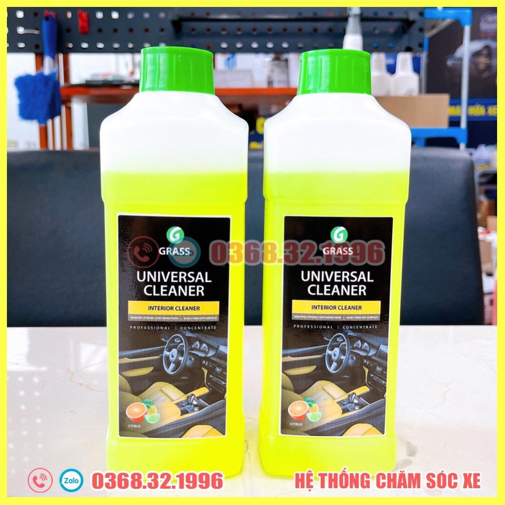 Dung dịch vệ sinh nội thất ô tô siêu sạch Grass Universal Cleaner 1L