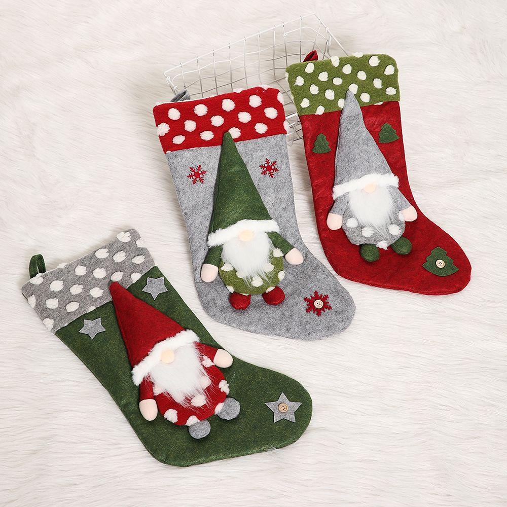 CONOPERY Vớ Treo Trang Trí Giáng Sinh Năm Mới