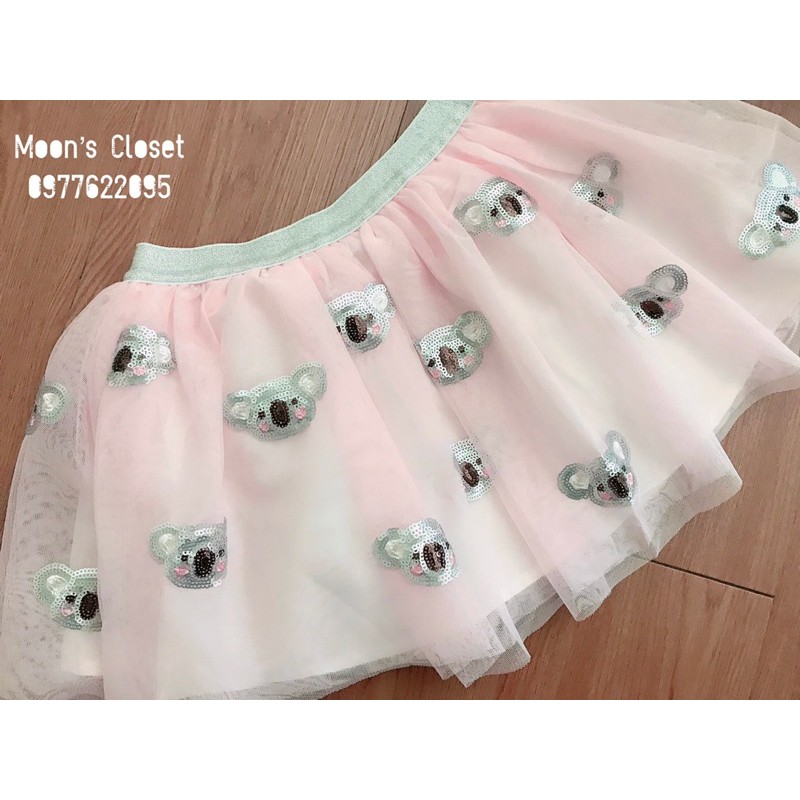 Chân váy voan KIDS xuất dư size 1y-8y