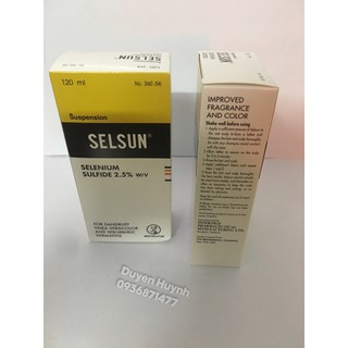 Dầu gội selsun thái lan chai 120ml