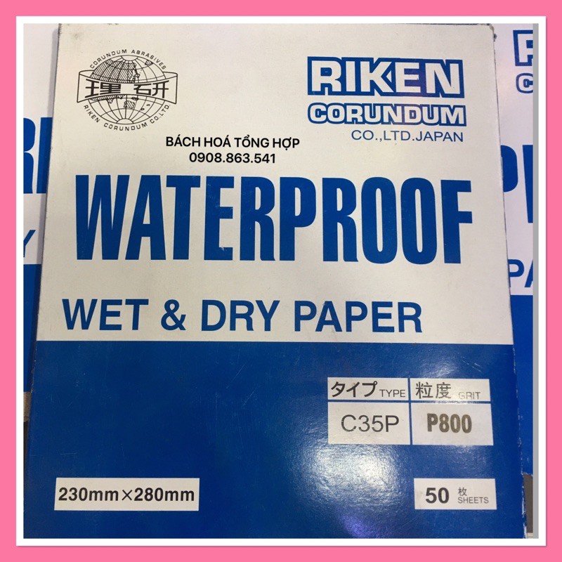 Giấy Nhám Nước P180-280-320-400-600-800-1000-1200-2000