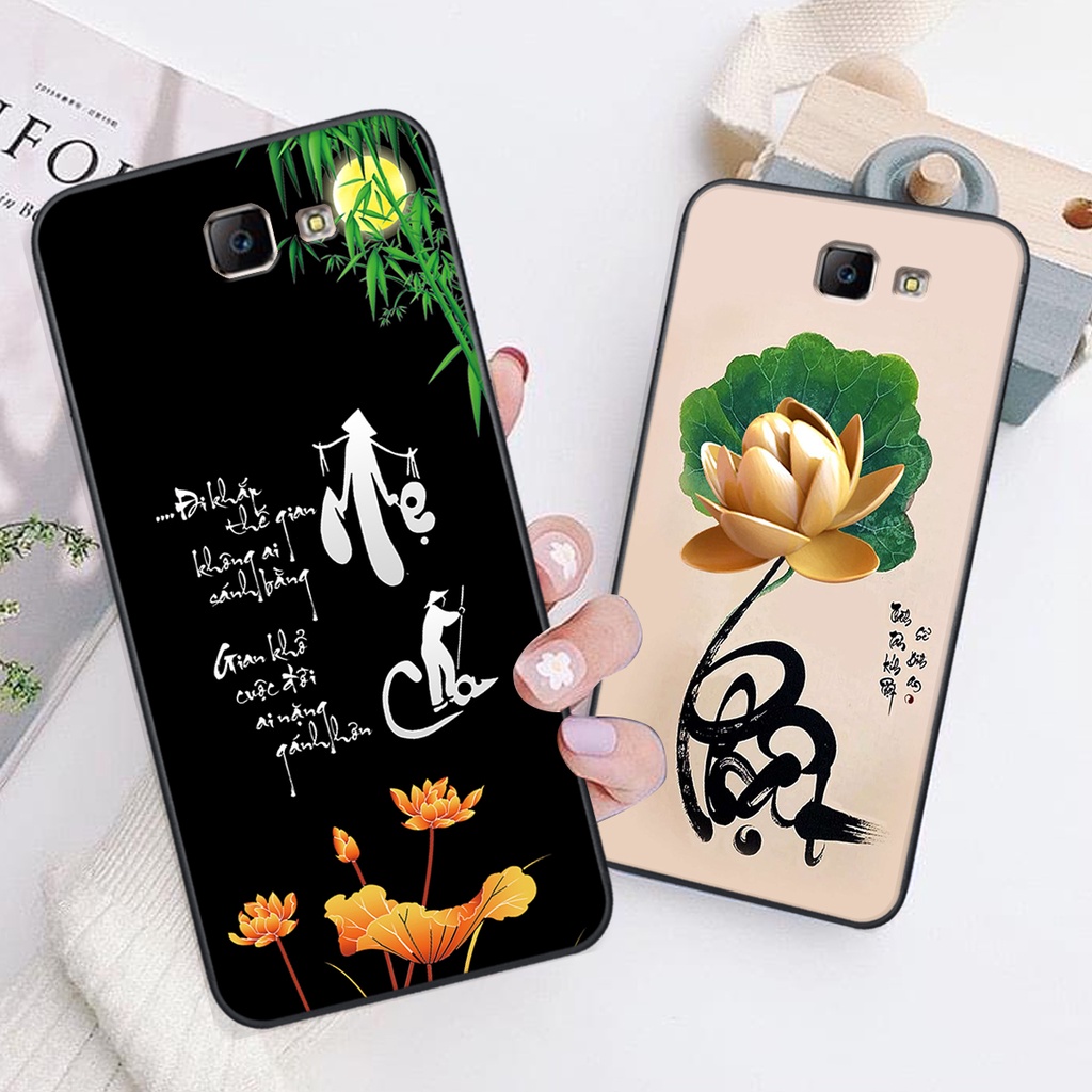Ốp lưng Samsung Galaxy J5 PRIME in hình chữ tài chữ lộc, Cha Mẹ, bình an SIÊU ĐẸP