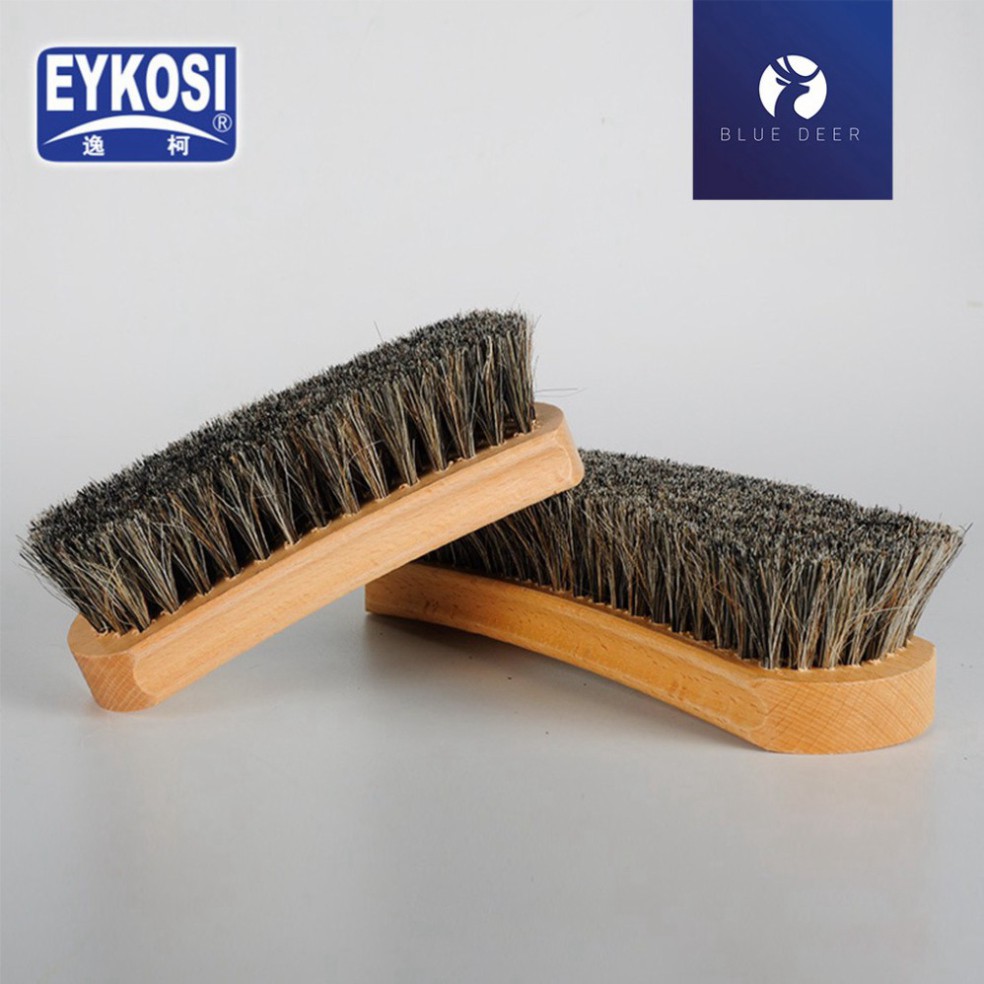 Bàn chải vệ sinh giày lông ngựa mềm - Eykosi - Bánh Hẹ Shop