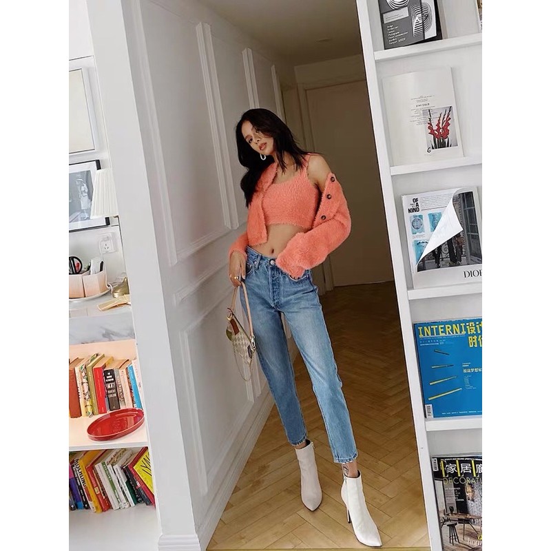 Set áo hai dây*khoác len