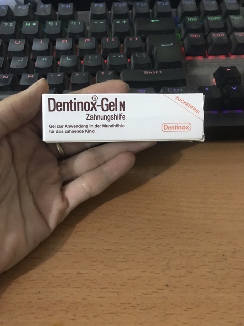 Gel bôi giảm đau nướu khi bé mọc răng Dentinox 10gr - Đức