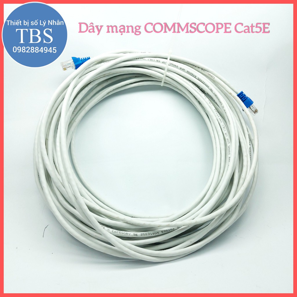 Dây mạng Commscope Cat 5E đã bấm sẵn 2 đầu