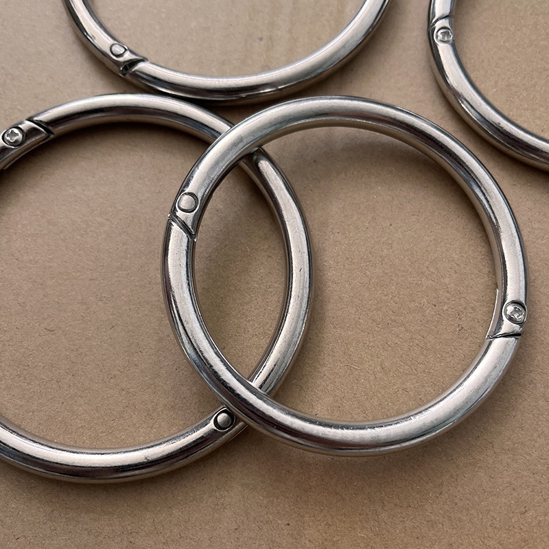 Vòng xỏ mũi bò Pakistan Vòng xỏ mũi bò inox 304 nhẵn 2 kích cỡ Vòng xỏ mũi trâu bò Khuyên mũi bò Phụ kiện kìm bấm xỏ mũi