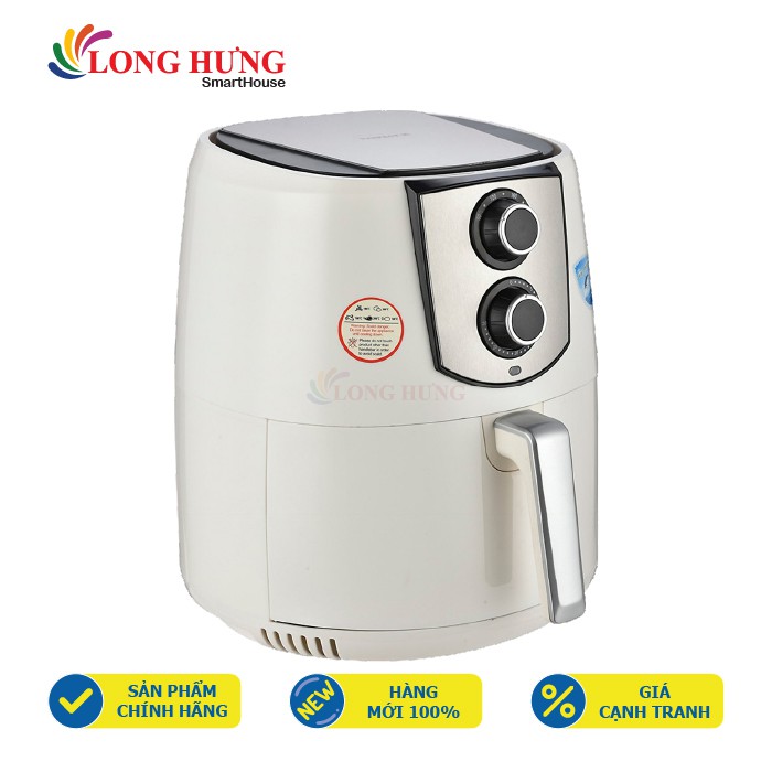 Nồi chiên không dầu điều khiển cơ Perfect 5.5 lít GLA-768 - Hàng chính hãng