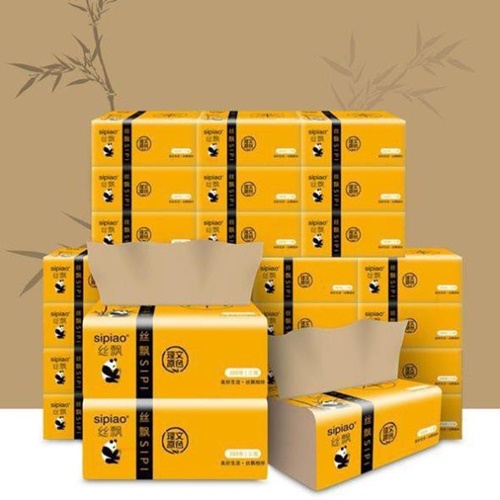 [Hàng loại 1] Giấy gấu trúc ️ Giấy ăn gấu trúc Sipiao chính hiệu siêu dai mềm mại không chất tẩy trắng an toàn