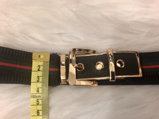 Thắt lưng thun bản 3cm. Mặt nịt kiểu cổ điển