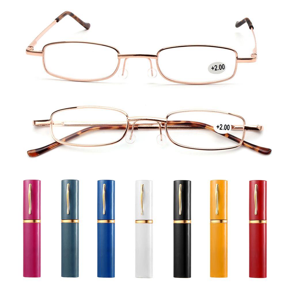 EUTUS Kính Đọc Sách Nhỏ Gọn Unisex Hộp Kim Loại