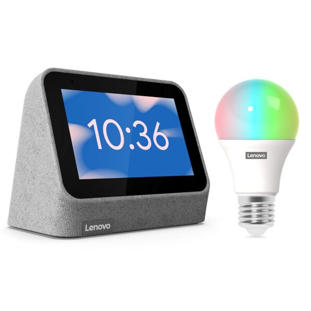 Đồng hồ thông minh để bàn kiêm loa di động Lenovo Smart Clock Gen 2