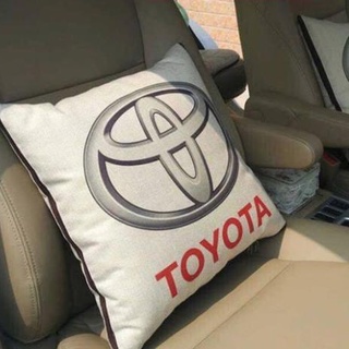 Gối Tựa Lưng liền Chăn 2in1 TOYOTA - Gối Tựa Lưng Ô Tô- Văn Phòng Logo Hãng