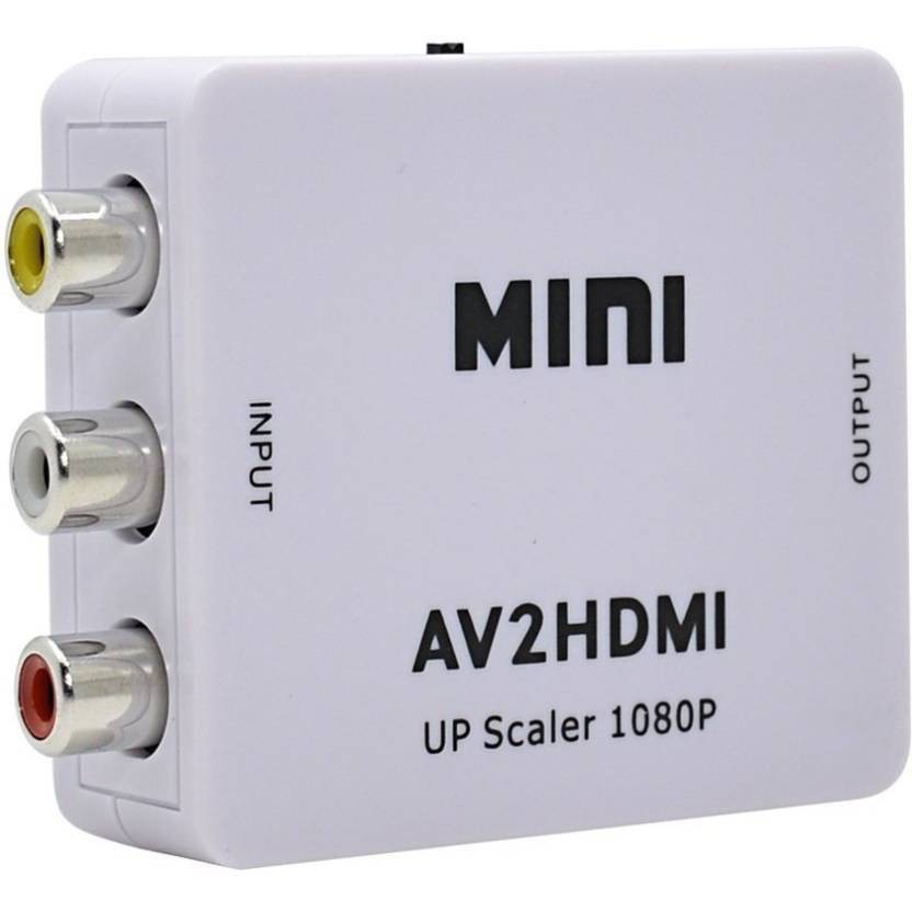 Hộp chuyển Mini AV ra HDMI, AV to HDMI, AV sang HDMI-FullHD 1080p/ 720.