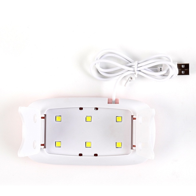Máy hơ móng SUN mini loại cao cấp,6 bóng, có công tắc, 2 chế độ hẹn giờ 60s -120s, công suất lớn, nhanh khô tiện dụng