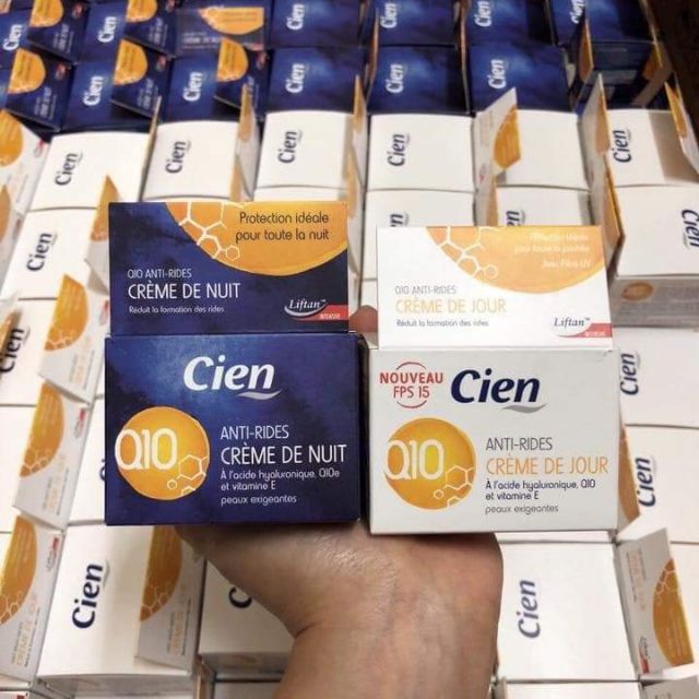 Cặp dưỡng da cien Q10