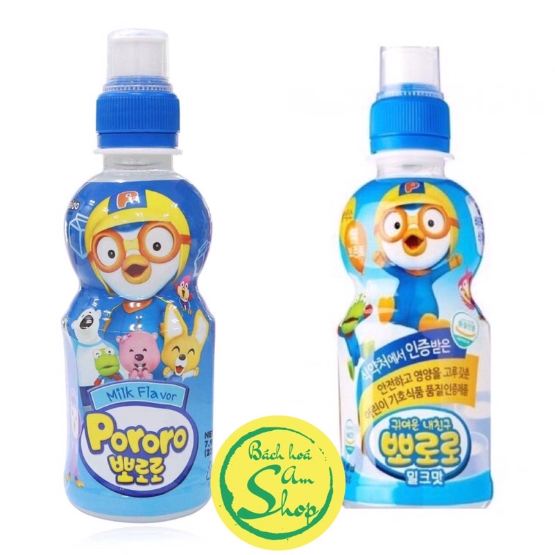 Nước trái cây Pororo Paldo Hàn Quốc chai 235ml