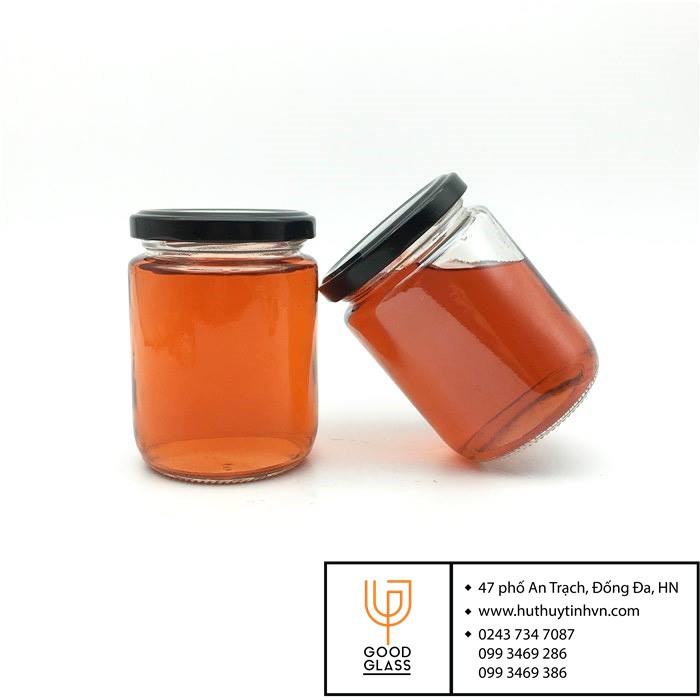 HŨ THỦY TINH TRÒN 220ML