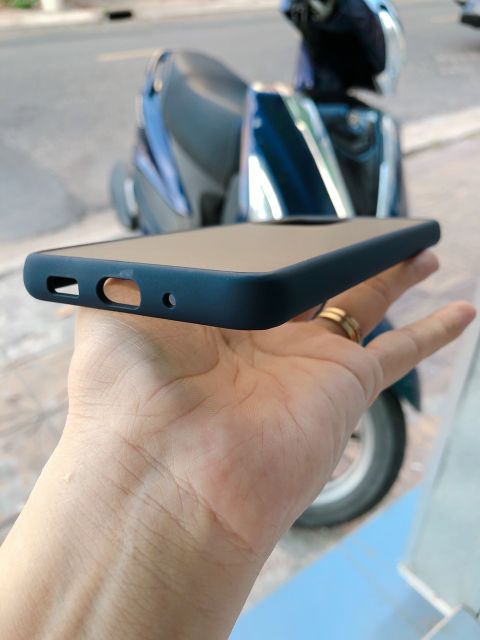 Ốp lưng Xiaomi Note 10 pro / Mi Cc9 pro viền màu lưng nhám, trong suốt