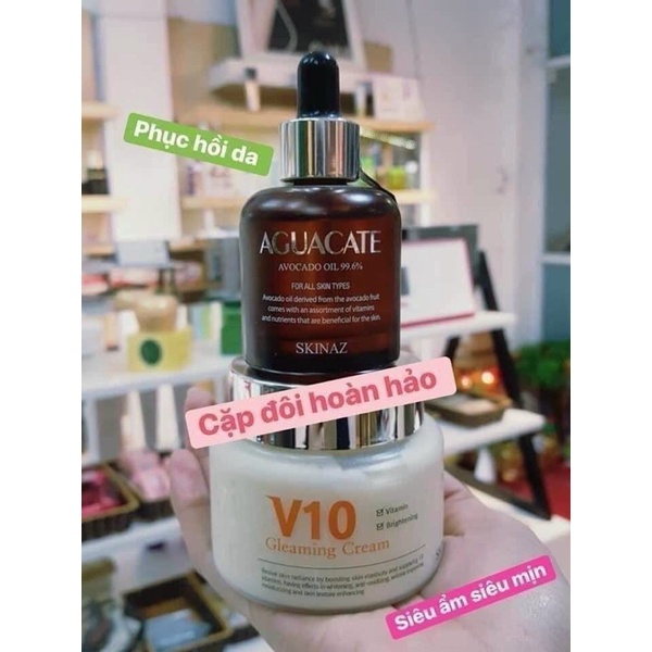 Tinh Chất Serum Bơ Skinaz Hàn Quốc