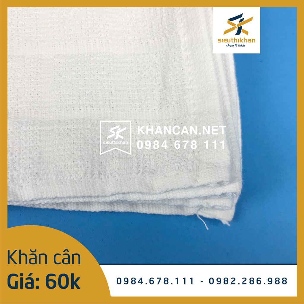 Khăn lau bán cân kích thước 25x25cm, Khăn lau theo cân - Siêu Thị Khăn