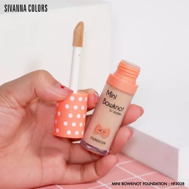 Kem nền mini SIVANNA Bowknot Màu 01 | BigBuy360 - bigbuy360.vn