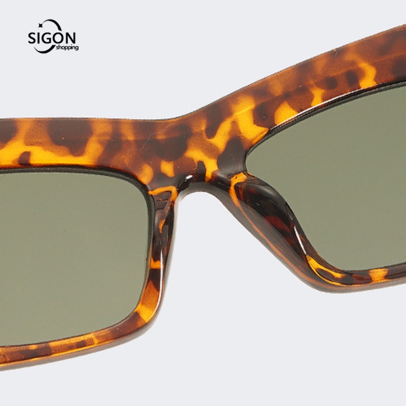 Kính Mát Gọng Vuông Chống Tia UV Thời Trang Cho Nam Nữ