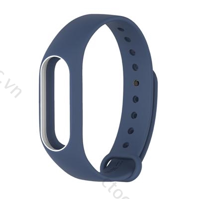 Dây Đeo Thay Thế Chất Liệu Silicon Màu Trơn Cho Xiaomi Mi Band 2