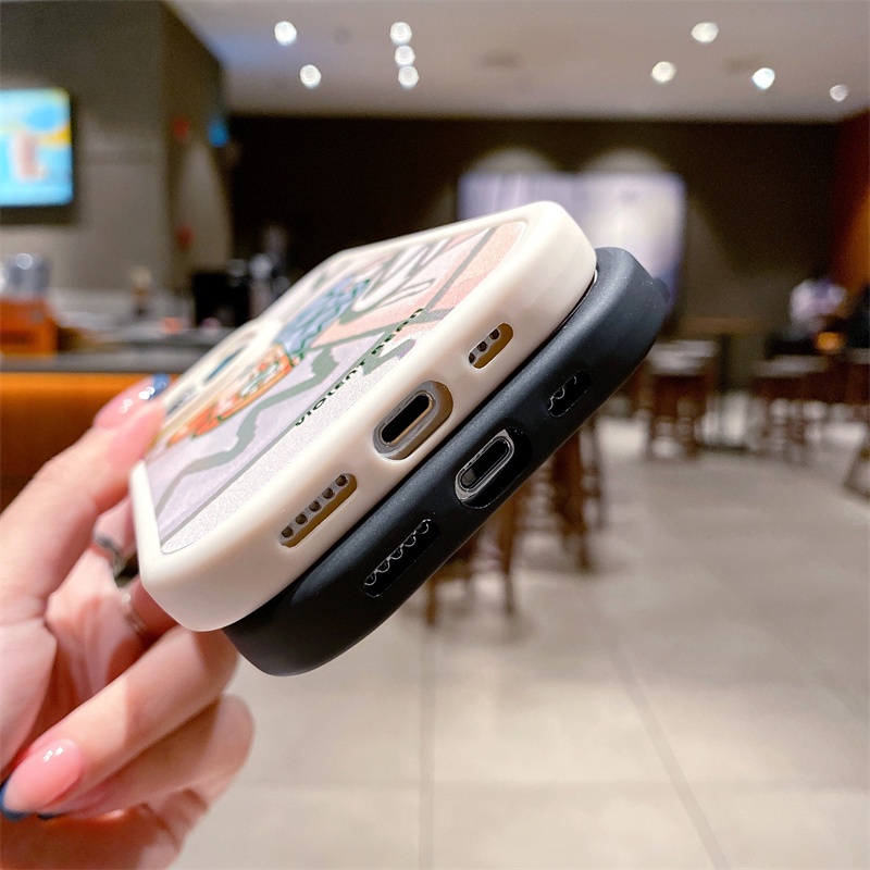 Ốp Điện Thoại TPU Hình Tròn Cho iPhone 13 Pro Max 7 8 se2020 X XS XR XSMAX 11 11PRO 11 Pro Max 12 12 Pro Max