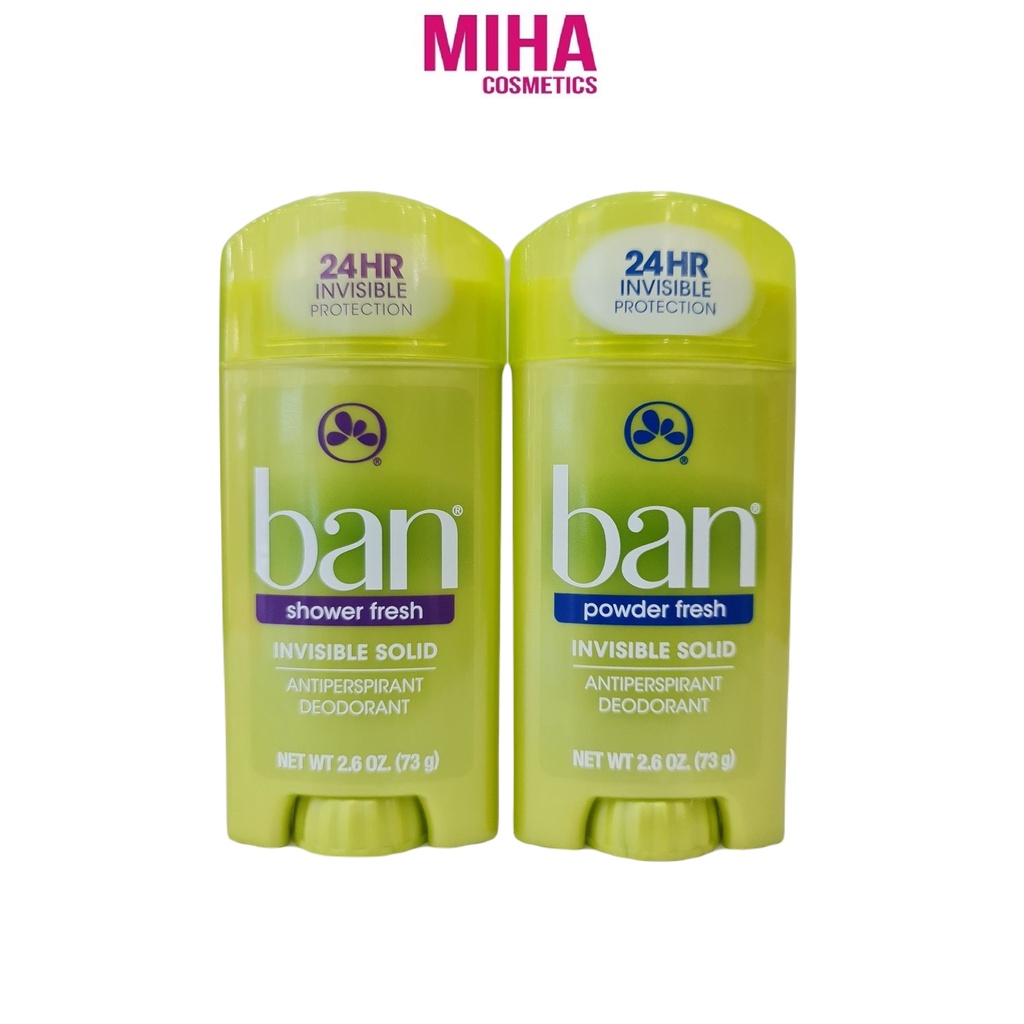 Lăn Sáp Khử Mùi Nữ BAN Power Fresh Hoặc Shower Fresh 73g USA