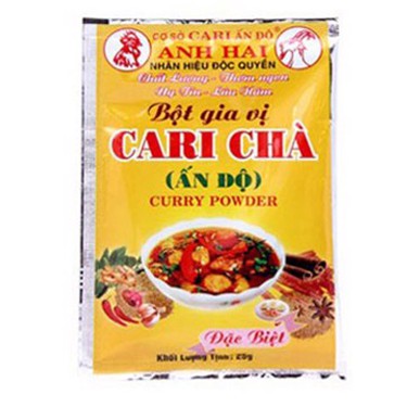 BỘT GIA VỊ CARI CHÀ ẤN ĐỘ 25G VIỆT NAM