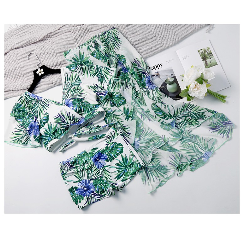 Set đồ bơi đi biển có đầm maxi BK115 | BigBuy360 - bigbuy360.vn