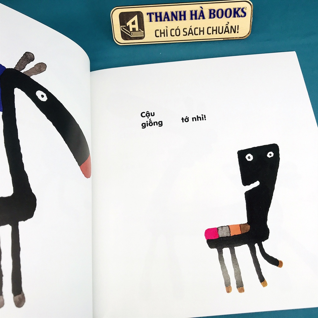 Sách - Tranh Truyện Ehon Nhật Bản - Bé sáng tạo với ehon 3 - 6 tuổi - Giống Nhau Nhỉ
