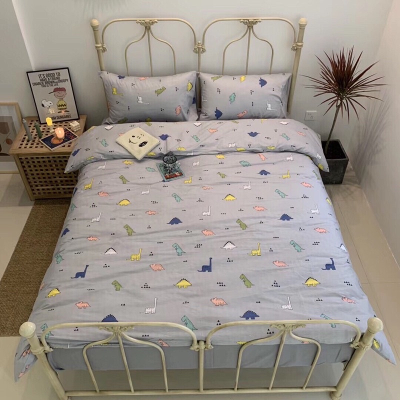 Bộ chăn ga gối Cotton living 100% cotton