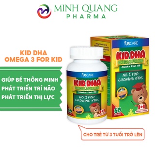Viên uống KID DHA- OMEGA 3 cho bé giúp hỗ trợ trí não cho mắt sáng khỏe