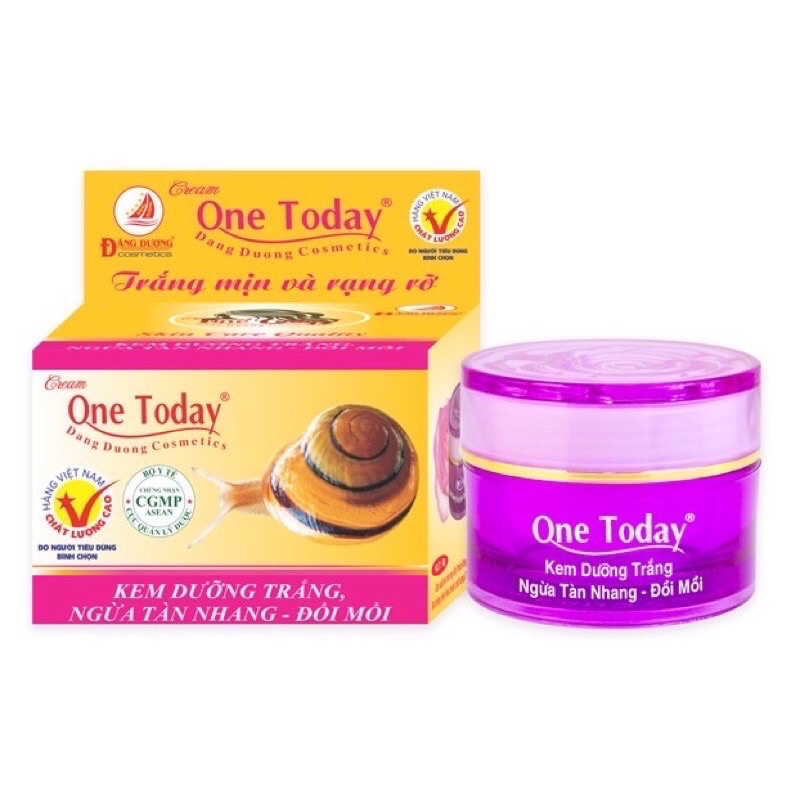 Kem Dưỡng Trắng Ngừa Tàn Nhang Đồi Mồi One Today