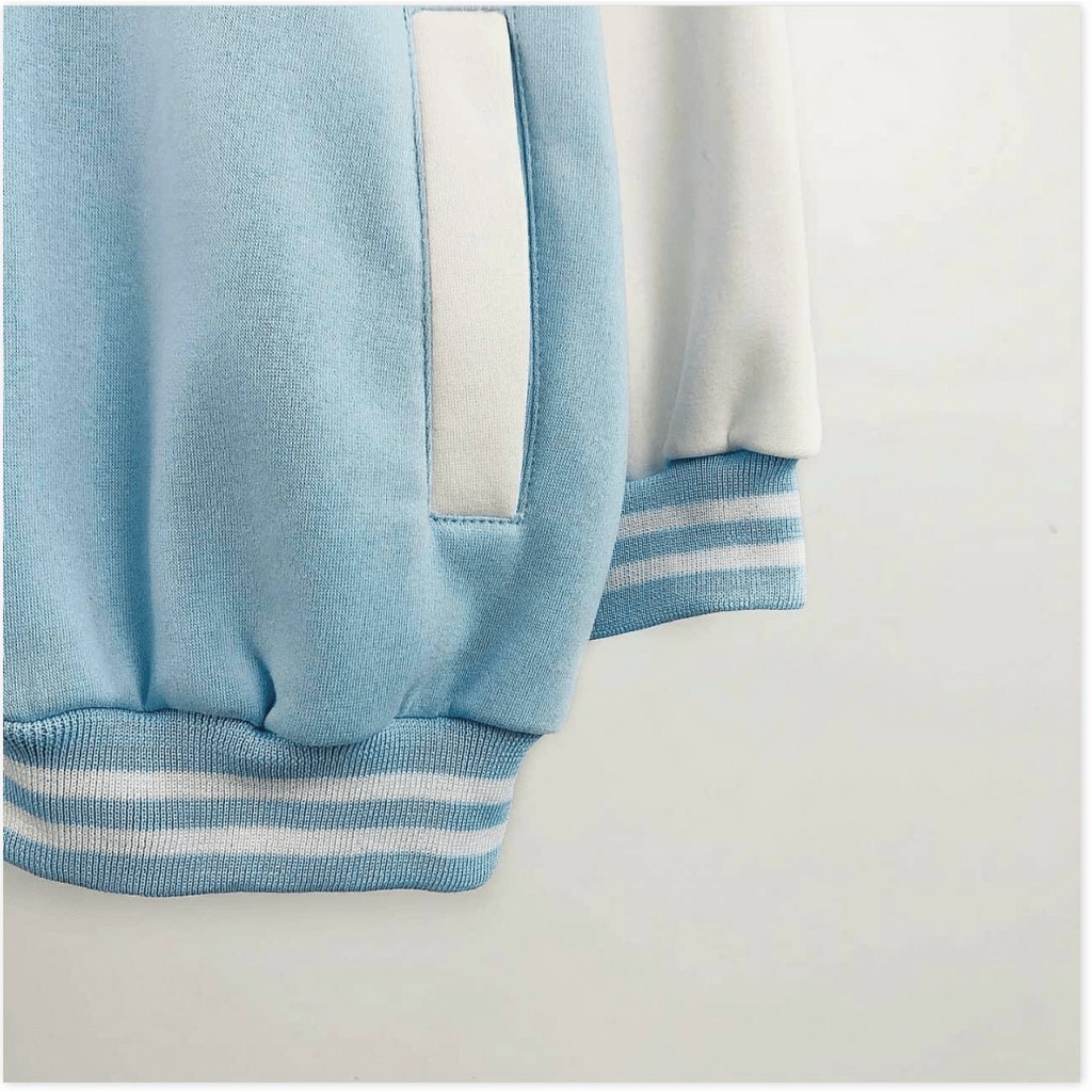 Áo cardigan nữ form rộng in họa tiết chữ R dễ thương Super Fashion