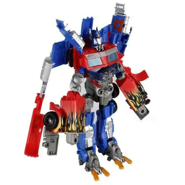 Robot lắp ghép biến hình 2 trong 1 Optimus Prime 25cm