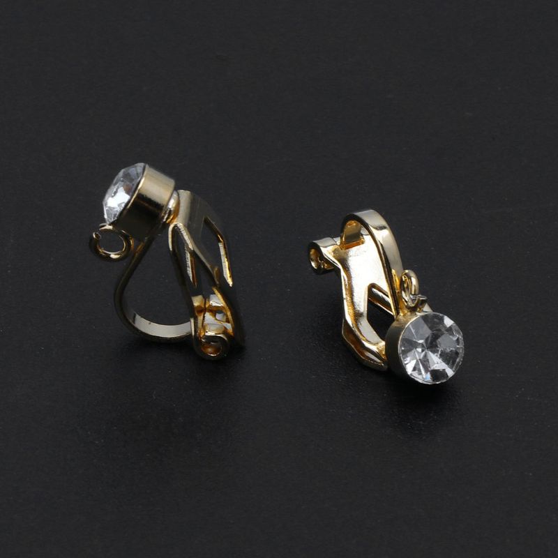 Sa Set 10 Kẹp Tai Hình Xoắn Ốc Tiện Lợi