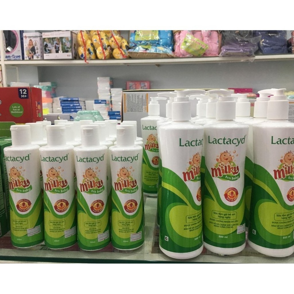 Sữa Tắm Lactacyd Milky 500ml chính hãng - Tắm gội toàn thân cho trẻ sơ sinh đến lớn | BigBuy360 - bigbuy360.vn