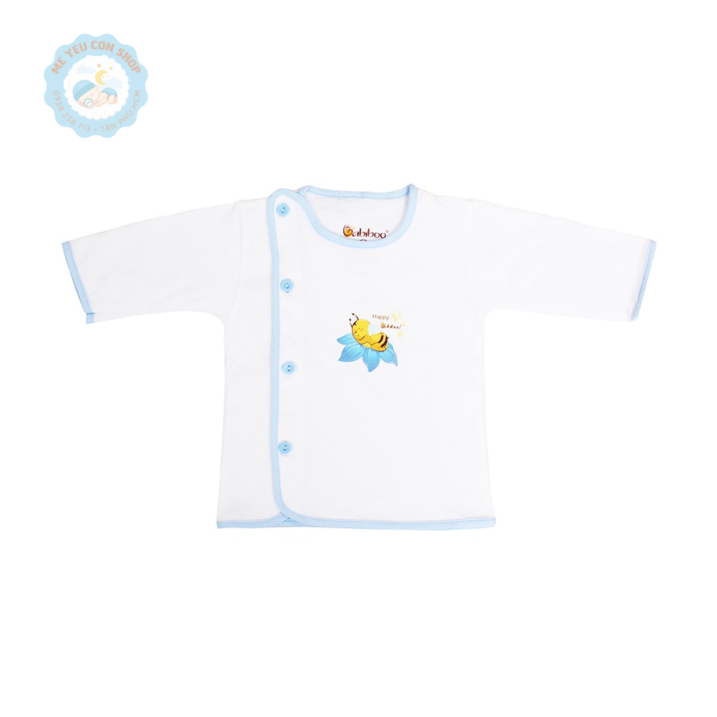 [BB01] Áo bác sĩ viền màu tay dài BABIBOO (katydang)