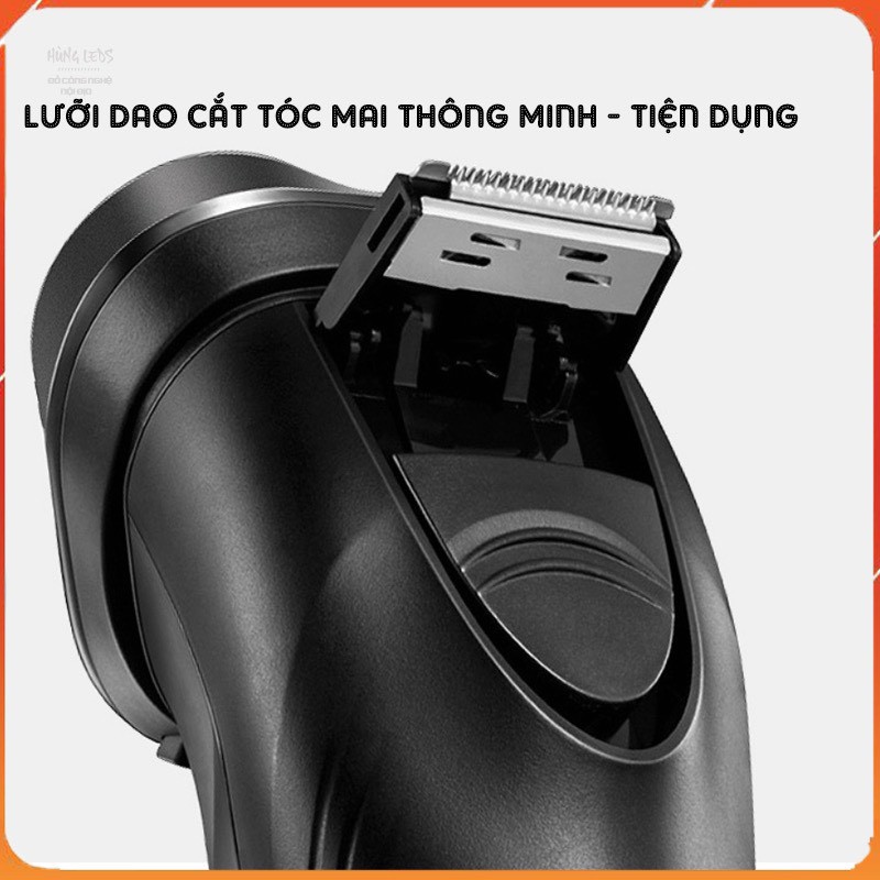 Máy cạo râu Flyco FS373 Cao cấp 3 lưỡi dao kép chống nước chạy siêu êm Bảo hành Chính hãng