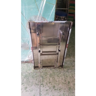Bàn xếp inox 50×80cm
