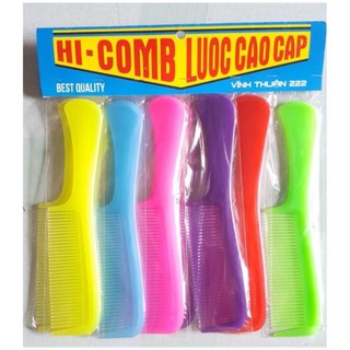 Lược nhựa nhiều màu giá rẻ
