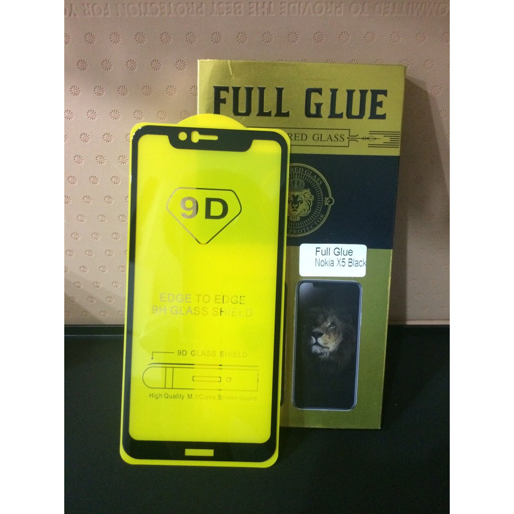 KÍNH CƯỜNG LỰC FULL MÀN 5D NOKIA X5