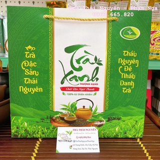 Túi giấy quà tặng Trà Thái Nguyên cao cấp, Túi quà tặng Trà - Trà Thái Nguyên Phạm Nga