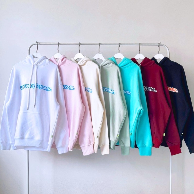 UPZ Áo Khoác Hoodie In Unicorn Play Zone Chữ Hai Màu (7 Màu) | BigBuy360 - bigbuy360.vn